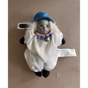 1997 Heimann, Baa, Vintage Sheep clown porcelain and sand-bag body